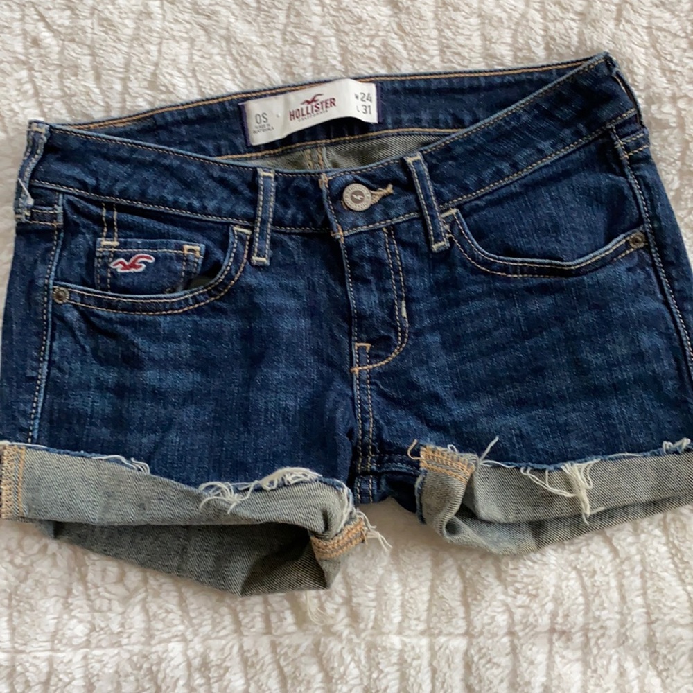 Hollister shorts 0s w24 l31 cute jeans